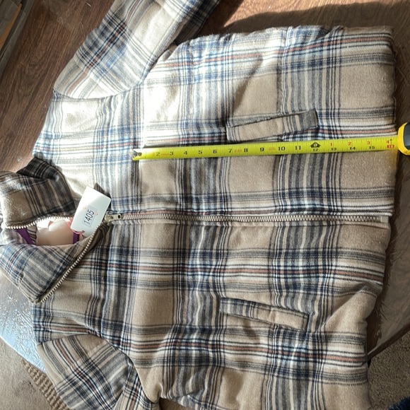 NWT - Entro Plaid Zip Up Jacket - Women’s Large - Picture 4 of 14